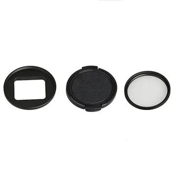 Filter UV + Objektiv Zaščitnik Skp + 52 mm Adapter Ring Filtors nastavite Filtro za Go Pro Junak 5 6 7 Črna Dodatki