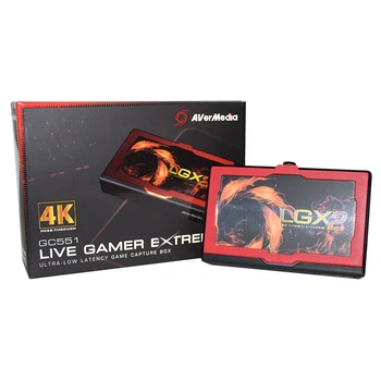GC551 HD 4K zajemanje kartico DV SLR PS4 igre v živo polje 1080P GC550 nadgradnjo