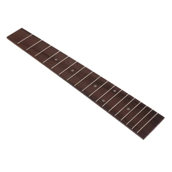 Havajska Kitara Fretboard Fingerboard Dekoracijo Nadomestni Deli, Bela Pika 290x35x48mm