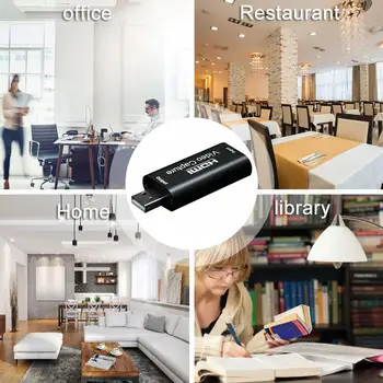 HDMI USB Zajem Video Kartico Avdio Zajem Video Kartico Za 1080P video Snemalnik Video Igre Darkice Primeren Za HD Pridobitev