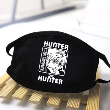 Hunter X Hunter Risanka Tiskanja Proti prahu Maske za Moškega, Žensko, Visoko Kakovost Mehko Stroj za Večkratno uporabo Usta Žarilna Odraslih Priložnostne Masko