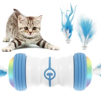 Interaktivni Mačka Pero Igrače Zaprtih Samodejno Nezakonitih Gibljejo LED Osvetlitev, USB Polnilne Mucek Mačke Hišne Oskrbe