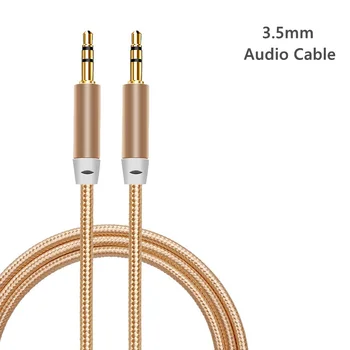 Jack 3.5 Avdio Kabel 3,5 mm Zvočnik Skladu Aux Kabel za iPhone 6 Samsung galaxy s8 Avto Slušalke Xiaomi redmi 4x Audio Jack