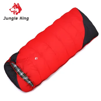 Jungle Kralj Prostem kampiranje, spalna vreča -18 stopinj toplo sredstev spalna vreča 2,3 kg odraslih v sili bombaž zimska spalna vreča