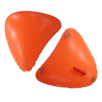 Kajak PVC Oranžne zračne blazine Varnostni Pregleden Čoln, Kajak, zračna Blazina Oranžna življenj, zračna Blazina Float Napihnjena zračna Blazina