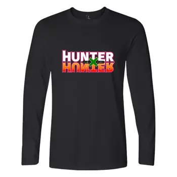 Kpop Hunter x Hunter Tshirt Moški in ženske Dolg Rokav T Shirt študent Moda Dolgo T-shirt Priložnostne tee majica dolgo XXS-4XL oblačila