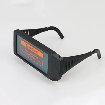 Lahki Pripomočki Očala Samodejna Zatemnitev Varilec Očala Loka, Anti-shock Objektiv Enostavno Prevoz za Zaščito Oči