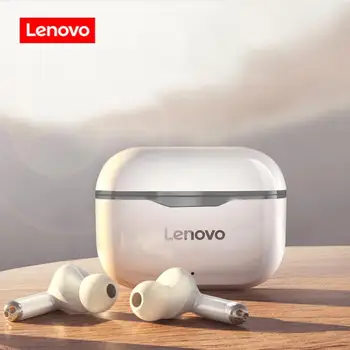 Lenovo LP1 TWS Bluetooth 5.0 Slušalke za Zmanjšanje Hrupa, HiFi Bas Dotik za Nadzor Stereo Brezžična Slušalka 300mAh