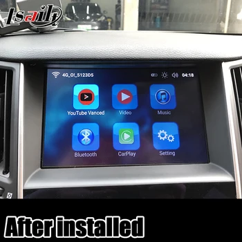 Lsailt Brezžični CarPlay polje za Infiniti Q50 Q60.5-2020 Android Auto s Youtube video vhodi za dodajanje kamere