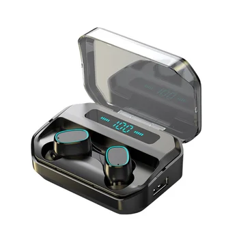 M8 Bluetooth 5.0 Slušalke 2200mAh Polnjenje Box Brezžične Slušalke 9D Stereo Šport Nepremočljiva Čepkov Slušalke Z Mikrofonom