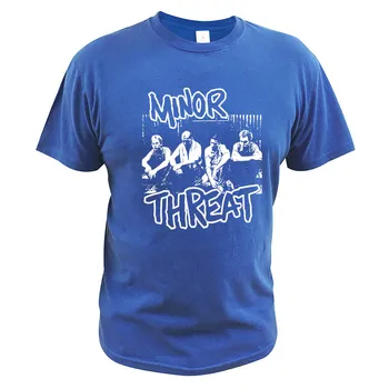 Manjše Grožnje T Shirt Xerox Tshirt Ameriški Hardcore Punk Band Udobno Bombaž Camiseta EU Velikost
