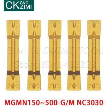 MGMN150 MGMN200 MGMN250 MGMN300 MGMN400 MGMN500 NC3030 utorov karbida vstavi CNC orodja za kovinsko orodje, stružnica MGMN utorov vložki