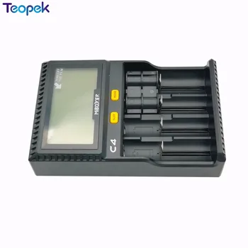 Miboxer C4 LCD Polnilec za Li-ion/IMR/INR/PIS/LiFePO4 18650 14500 26650 AAA ZA 3,7 1,2 V 1,5 V Baterije PK VC4