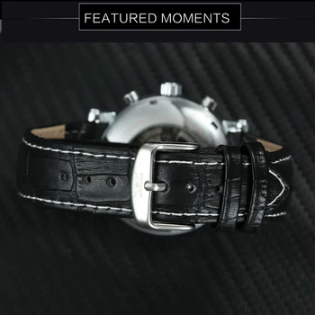 Minimalističen Watch Moških Samodejno Moda Mehanske Ure Mens 2020 Luksuzne blagovne Znamke, Usnje, usnjeni Pašček za ročno uro Klasičnih zegarek meski