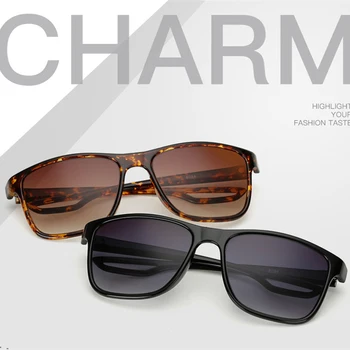 Modna blagovna Znamka, Design UV Kvadratnih sončna Očala Moških Vožnjo sončna Očala Vintage Retro Ogledalo Buljiti Moški Gafas De Sol Moški Očala
