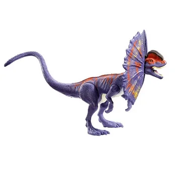 Modra Barva Dilophosaurus Dinozaver Model Klasične Igrače za Otroke, Fantje Brez trgovina na Drobno Polje