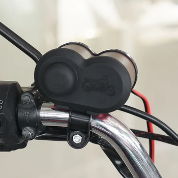 MotoLovee Motocikel Pribor Vtičnico Cigaretnega Vžigalnika Napajanje 5V 4.5 Dvojno USB Polnilec 12V Voltmeter Cargador Moto Usb QC 3.0