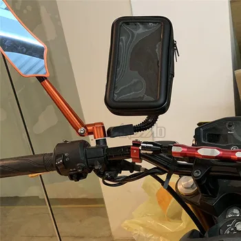 Motorno kolo nepremočljiva telefonska podpora paket gorsko kolo, električna kolesa na dotik navigacije fiksni nosilec za mobilne rack