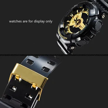 Nadomestni trak za Casio G-SHOCK GA DV 110 120 Gume, Smole primeru watchband sijaja mat moški nepremočljiva šport zapestnica