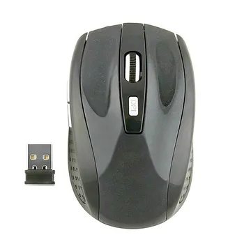 Najboljši Prodajalec 2.4 G Brezžična Optična Miška za računalnik, levo Desno roko USB miši nano sprejemnik mini travel za Prenosni računalnik Desktop
