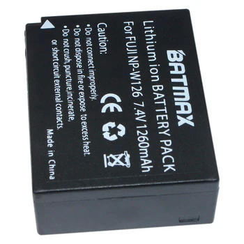 NP-W126 NPW126 W126 Baterije +LCD USB Polnilec za Fujifilm FinePix HS30EXR, HS33EXR, X-Pro1, X-E1, X-E2, X-M1, X-A1 X-A2 X-T1