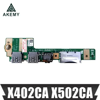 Original Za X402C X402ca X502C X502ca F502C X402ca IO odbor USB Odbor Avdio Odbor 60NB00Z0-IO2020 DELA