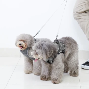 PETKIT Psa dvakrat vodil vlečna vrv Dodatki za Mala in srednje pes zagotavlja Pes povodec za Psa Pribor Majhen pes