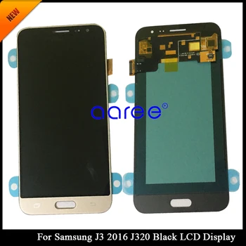 Preizkušen Nastavljiv OLED SAMSUNG J3 2016 J320 LCD Zaslon za Samsung J320 J3 2016 LCD Zaslon na Dotik, Računalnike Skupščine