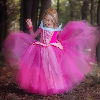 Princesa Dekle Obleko gor Kostum Za Otroke fantasia menina Halloween Party Obleke Otroci Oblačila pustna Velikost 4-10 Let