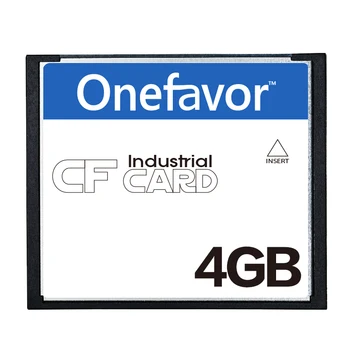 Promocija!!! onefavor 4GB CompactFlash PRIM Pomnilniško Kartico industrijske CF Kartica