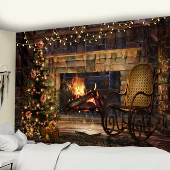 Psihedelični scene steno tapiserija doma okras Božično drevo brezplačno dostavo velikih velikosti tapiserija, Bohemian dekorativni stanja