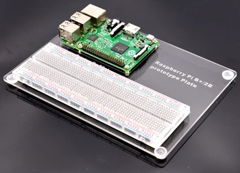 Raspberry Pi 3B+ Big Velikost Prototip montažne Preizkusne Tablice z za 16,6 cm Dolgo Breadboard Primerna Tudi za RPI 3