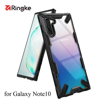 Ringke Fusion X za Galaxy Note 10 Primeru Šok Absorpcije Pregleden Težko PC Nazaj Mehko TPU za Galaxy Note 10 5 G Pokrov