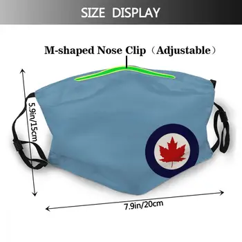 Royal Canadian Air Force (RCAF) _ Letalstva Royale Canadienne (ARC) R92 Odraslih Masko za Prah Šala R92 oglje, Filter za Masko
