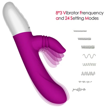Sex igrače dildos za ženske vibrator odraslih igrače, vibratorji klitoris stimulator Mehko jezika lizanje užitek Čarobno Palico Bod