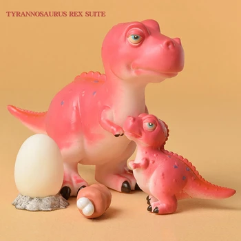 Simulirani Dinozaver Model Igrača Mehko Lepilo Mati Dinozaver Dinozaver Jajca Otrok Puzzle Igra Starš-Otrok