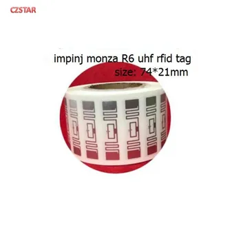 Smartrac DogBone RFID Mokro Podolgovat Monza R6-P impinj monza čip za dolge razdalje, uhf 860-960MHz epc gen2 Smartrac Dogbone RFID tag
