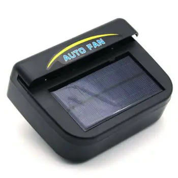 Solar Powered Okno Avtomobila Zrak Prezračevalni Ventilator Mini klimatska Naprava Kul Fan klimatske naprave Za RV Prikolic Van