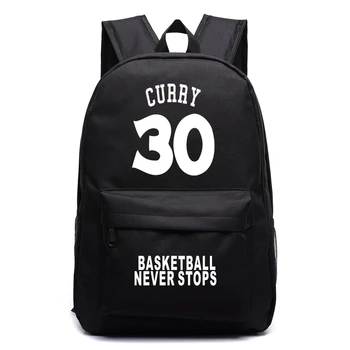 Stephen Curry Platno Nahrbtnik Basket Ball Nahrbtniki Fant Dekle Šolske Torbe Za Najstnike Priložnostne Nahrbtnik Mochila Escolar