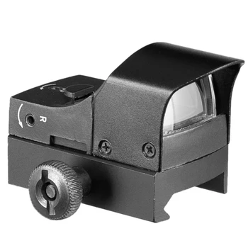 Taktično Kompakten Rdeča Zelena Pika Pogled Področje Paralaksa Brezplačno Mini Micro Reflex Holografski Lovska Optika Red Dot Riflescope