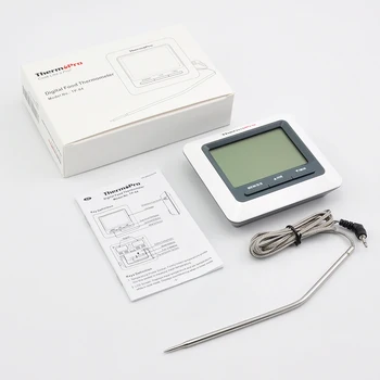 ThermoPro TP04 Velik LCD Digitalni Kuhinja Hrane, Kuhanje Mesa Termometer za BBQ Žar Pečica Kadilec
