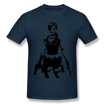 Tomb Raider Akcijski-pustolovščina Individualnost T-Shirt Grobnica Explorer Crewneck Bombaž za Moške