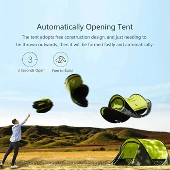 Top blagovne Znamke prostem kampiranje šotor integrirano hitro odpreti 3-4 osebe beach turizem ribolov ultra svetlobe samodejno pop-up šotor