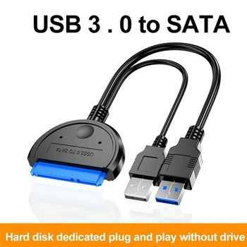 USB3.0+2.0 SATA Adapter Kabel 2,5-Palčni Trdi Disk Adapter, Kabel Trdega Diska Kabel