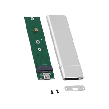 USB3.1 Ohišje HDD M. 2 na USB SSD Trdi Disk, v Primeru Tip C 3.1 (B+M tipka)/B tipka Priključek 2242/2260/2280 M2 SATA SSD