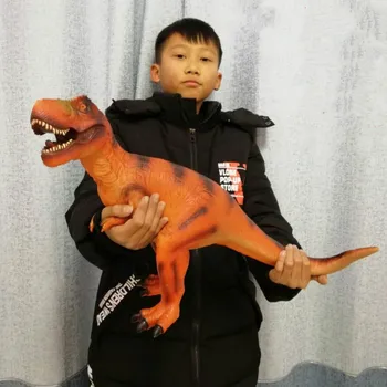 Velika Velikost Dinozaver Številke Mehko Spinosaurus Stegosaurus Tyrannosaurus Rojstni dan, Darila za Boy Toy
