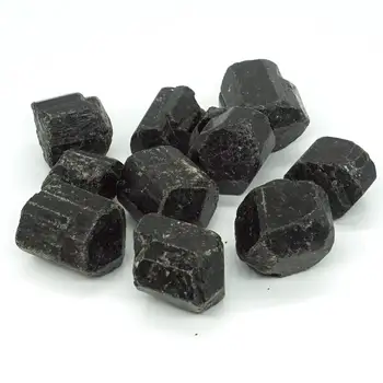 Večino Padle Črni Turmalin Kamen, Naravni Gemstone Mineralov materiala za Wicca, Reiki, Kristalno Zdravljenje