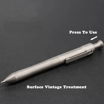 Visoka Kakovost Titana TC4 Taktično Pero samoobrambe Poslovno Pisanje Pero Prostem EOS Orodje Pero Vrečko Božično Darilo