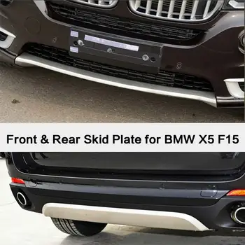 Visoko Kakovostne ABS Sprednji in Zadnji Odbijač Odbor Straža Drsenju ploščo Nerf bar za BMW X5 F15 2016 2017
