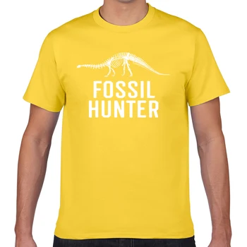 Vrhovi Majica s kratkimi rokavi Moški fosili lovec arheolog arheologije dinozaver Seksi Harajuku Geek Kratek Moški Tshirt XXXL
